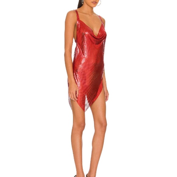 8 Other Reasons Danni Mini Dress in Red size OS. - Picture 2 of 11